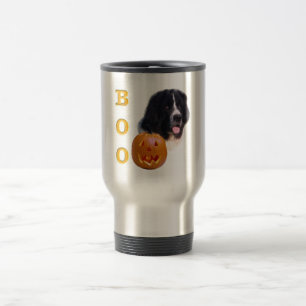 Newfoundland Landseer Halloween Boo Reisbeker