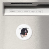 Newfoundland (landseer) Mam 2 Magneet (Insitu (Vaatwasser))