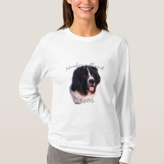 Newfoundland (landseer) Mam 2 T-shirt (Voorkant)