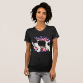 Newfoundland (landseer) Patriot T-shirt (Voorkant volledig)