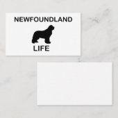 Newfoundland Life Visitekaartje (Voorkant / Achterkant)