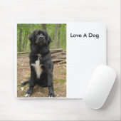 Newfoundland, Love A Dog Muismat (Met muis)