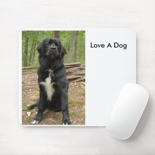 Newfoundland, Love A Dog Muismat (Met muis)