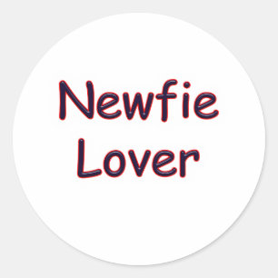 Newfoundland Lover Ronde Sticker