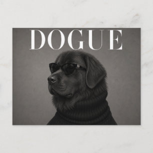 Newfoundland Luxe Mode Editorial Briefkaart