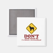 Newfoundland Magneet (Voorkant / Achterkant)