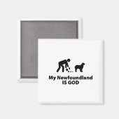 Newfoundland Magneet (Voorkant / Achterkant)