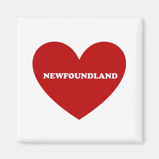 Newfoundland Magneet (Voorkant)