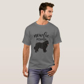 Newfoundland Mama - Newfie Dog mama T-shirt (Voorkant volledig)