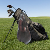 Newfoundland met Sinterklaas Feestelijke Kerstmis Golfhanddoek (Groen)