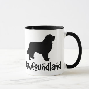 Newfoundland met woltekst mok