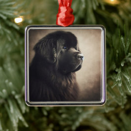 Newfoundland Metalen Ornament