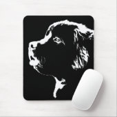 Newfoundland Mousepad Newfoundlander Dog Gifts Muismat (Met muis)