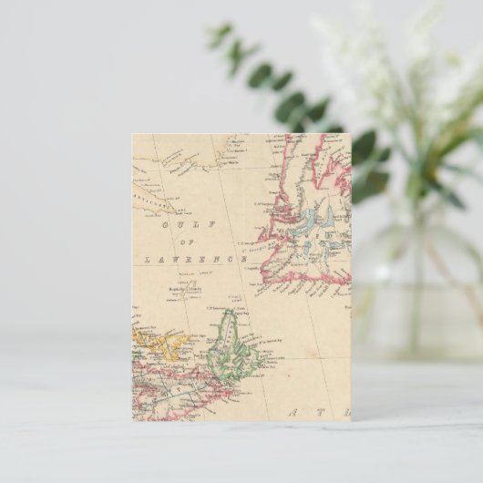 Newfoundland, New Brunswick, Nova Scotia Briefkaart (Staand voorkant)