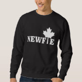 Newfoundland Newfie Maple Leaf Canada Canadian Fla Trui (Voorkant)