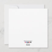 Newfoundland-notenkraker Feestdagenkaart (Achterkant)