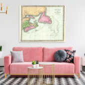 Newfoundland Nova Scotia en New Brunswick 2 Canvas Afdruk (Insitu (Woonkamer))