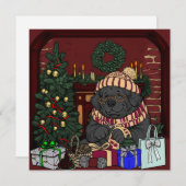 Newfoundland Oma/Opa Feestdagenkaart (Voorkant / Achterkant)