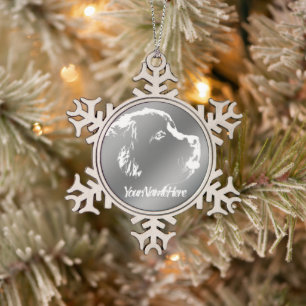 Newfoundland Ornament Newfoundland Pup Decoration