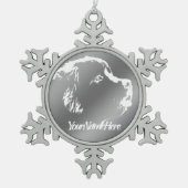 Newfoundland Ornament Newfoundland Pup Decoration (Voorkant)