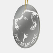 Newfoundland Ornament Personalized Dog Decoration (Links)