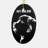 Newfoundland Ornament Personalized Dog Decoration (Links)