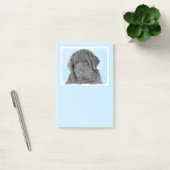 Newfoundland Painting - Cute Original Dog Art Post-it® Notes (Kantoor)