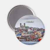 Newfoundland, panoramisch landschap, magneet (Voorkant / Achterkant)
