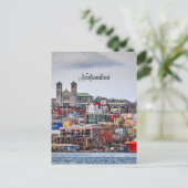 Newfoundland, panoramische cityscape-foto; briefkaart (Staand voorkant)