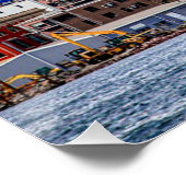 Newfoundland, panoramische cityscape-foto; perfect poster (Hoek)