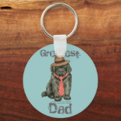 Newfoundland Pap Sleutelhanger (Voorkant)