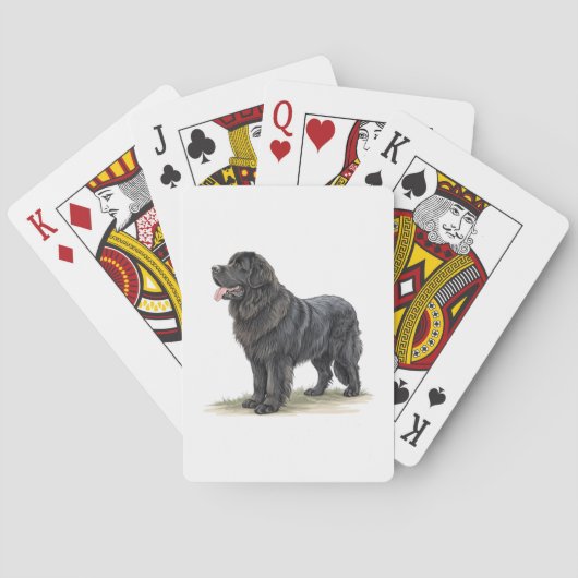 Newfoundland Pokerkaarten (Achterkant)