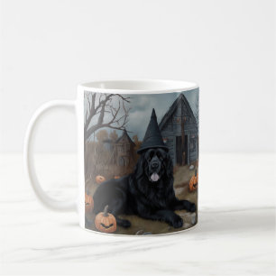 Newfoundland pompoenen Halloween Scary Koffiemok
