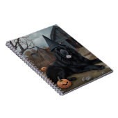 Newfoundland pompoenen Halloween Scary Notitieboek (Rechterzijde)