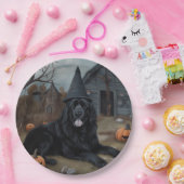 Newfoundland pompoenen Halloween Scary Papieren Bordje (Feest)