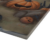 Newfoundland pompoenen Halloween Scary Snijplank (Hoek)