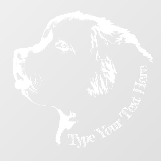 Newfoundland Pup Decal Hondenliefhebber Window Cli (Vel)