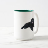 Newfoundland Puppy Mok (Voorkant rechts)