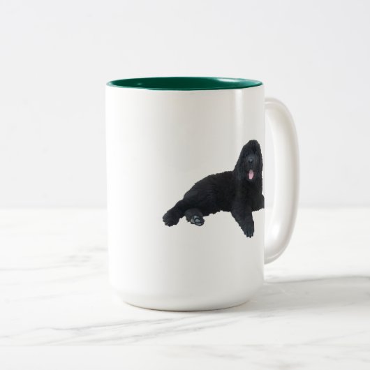 Newfoundland Puppy Mok (Voorkant rechts)