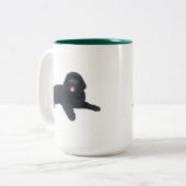 Newfoundland Puppy Mok (Voorkant links)