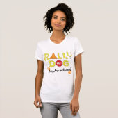 Newfoundland Rally Dog T-shirt (Voorkant volledig)