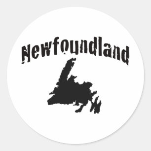 Newfoundland Ronde Sticker