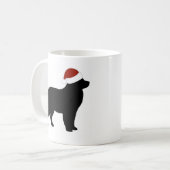 Newfoundland Santa Hat Koffiemok (Voorkant links)