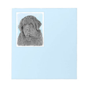 Newfoundland-schilderij - Mooie originele honden k Notitieblok