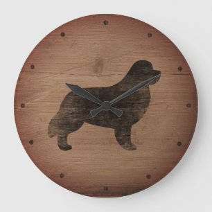 Newfoundland Silhouette Rustic Grote Klok