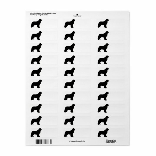 Newfoundland silo.png etiket (Full Sheet)