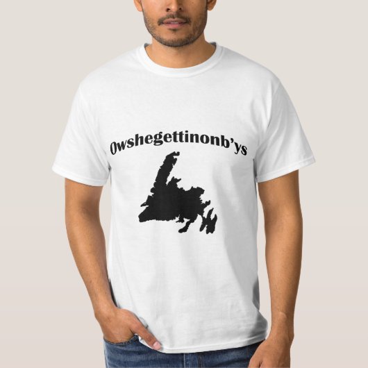 Newfoundland Slang T-shirt (Voorkant)