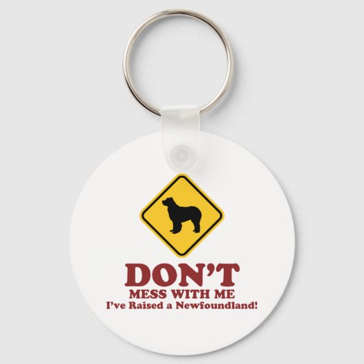 Newfoundland Sleutelhanger (Voorkant)