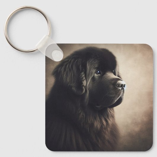 Newfoundland Sleutelhanger (Voorkant)