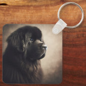 Newfoundland Sleutelhanger (Achterkant)